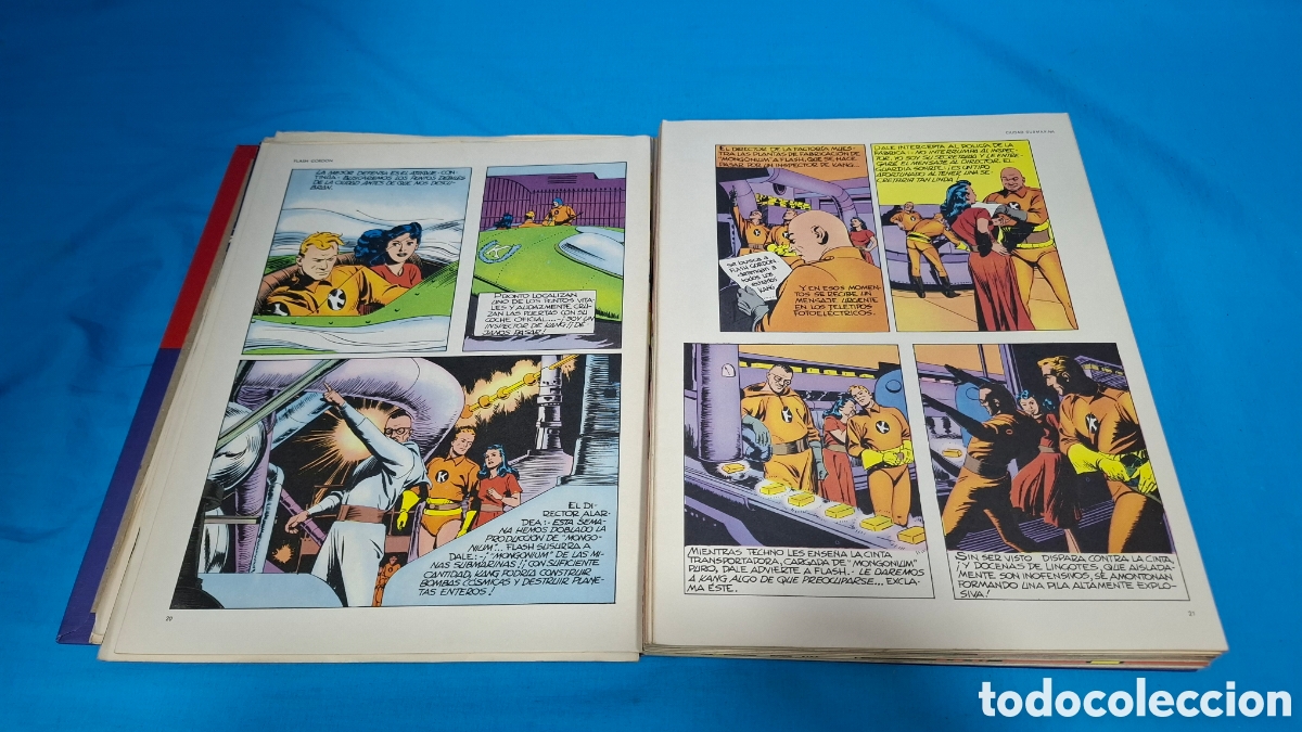 C&oacute;mics: FLASH GORDON, TOMO 4 - LA CIUDAD SUBMARINA - H&Eacute;ROES DEL COMIC - BURULAN - Foto 5