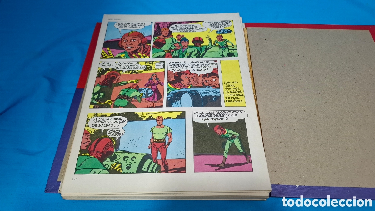 C&oacute;mics: FLASH GORDON, TOMO 4 - LA CIUDAD SUBMARINA - H&Eacute;ROES DEL COMIC - BURULAN - Foto 6