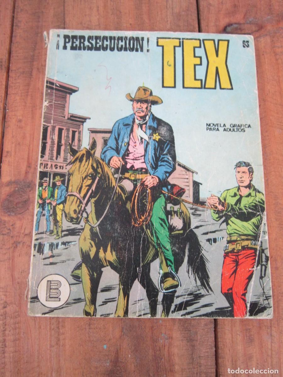 C&oacute;mics: TEX N&ordm; 63. &iexcl;PERSECUCI&Oacute;N! BURULAN BURU LAN, 1972 - Foto 1