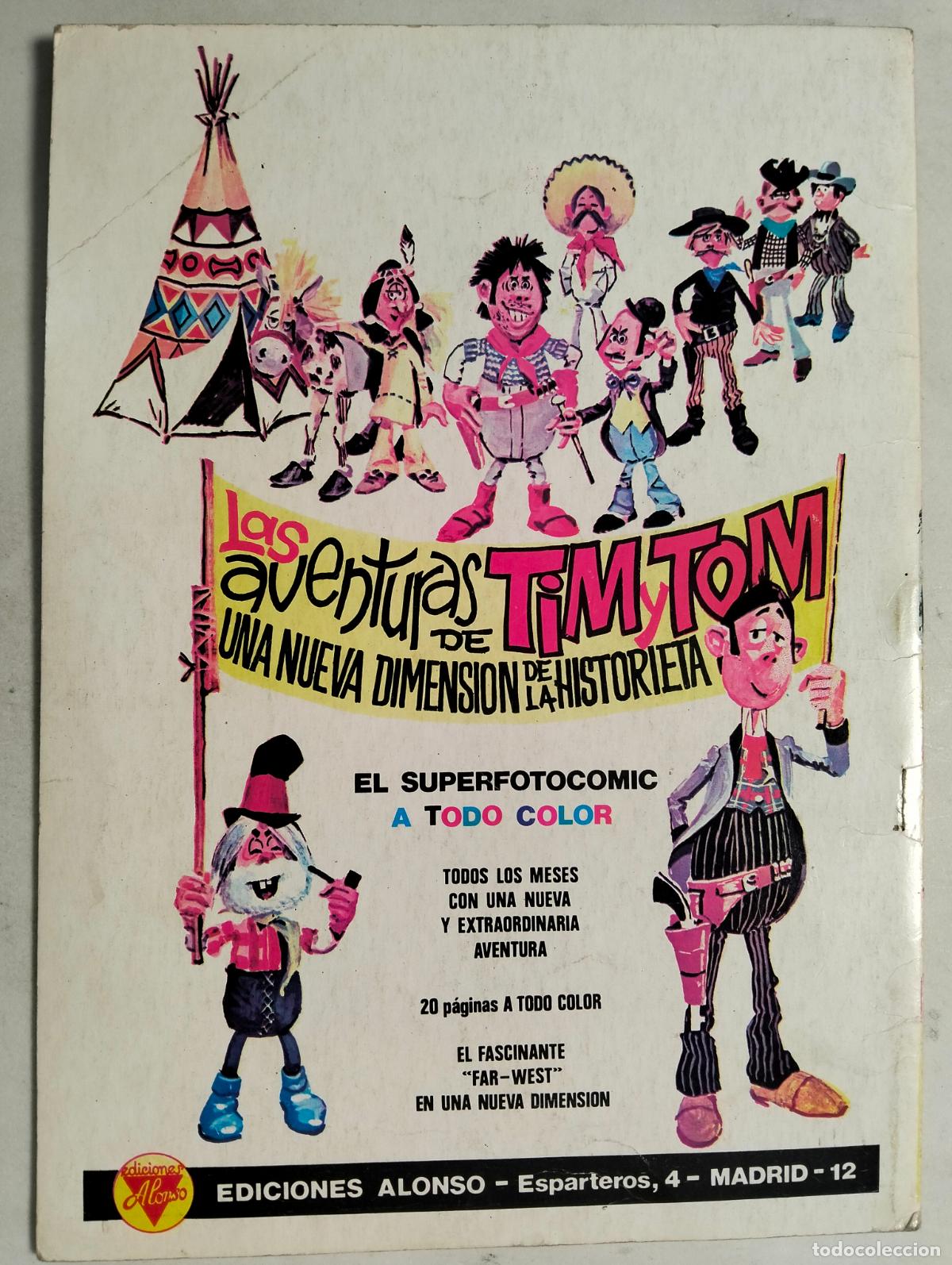 C&oacute;mics: TOM BERRY, N&ordm; 16, EDICIONES ALONSO 1975 - Foto 2