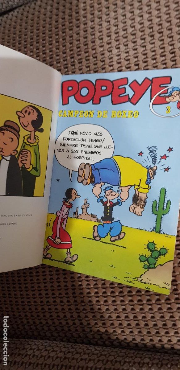 C&oacute;mics: POPEYE CAMPEON DE BOXEO - Foto 2