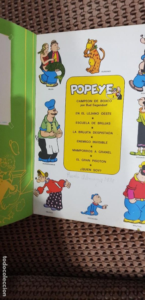 C&oacute;mics: POPEYE CAMPEON DE BOXEO - Foto 3