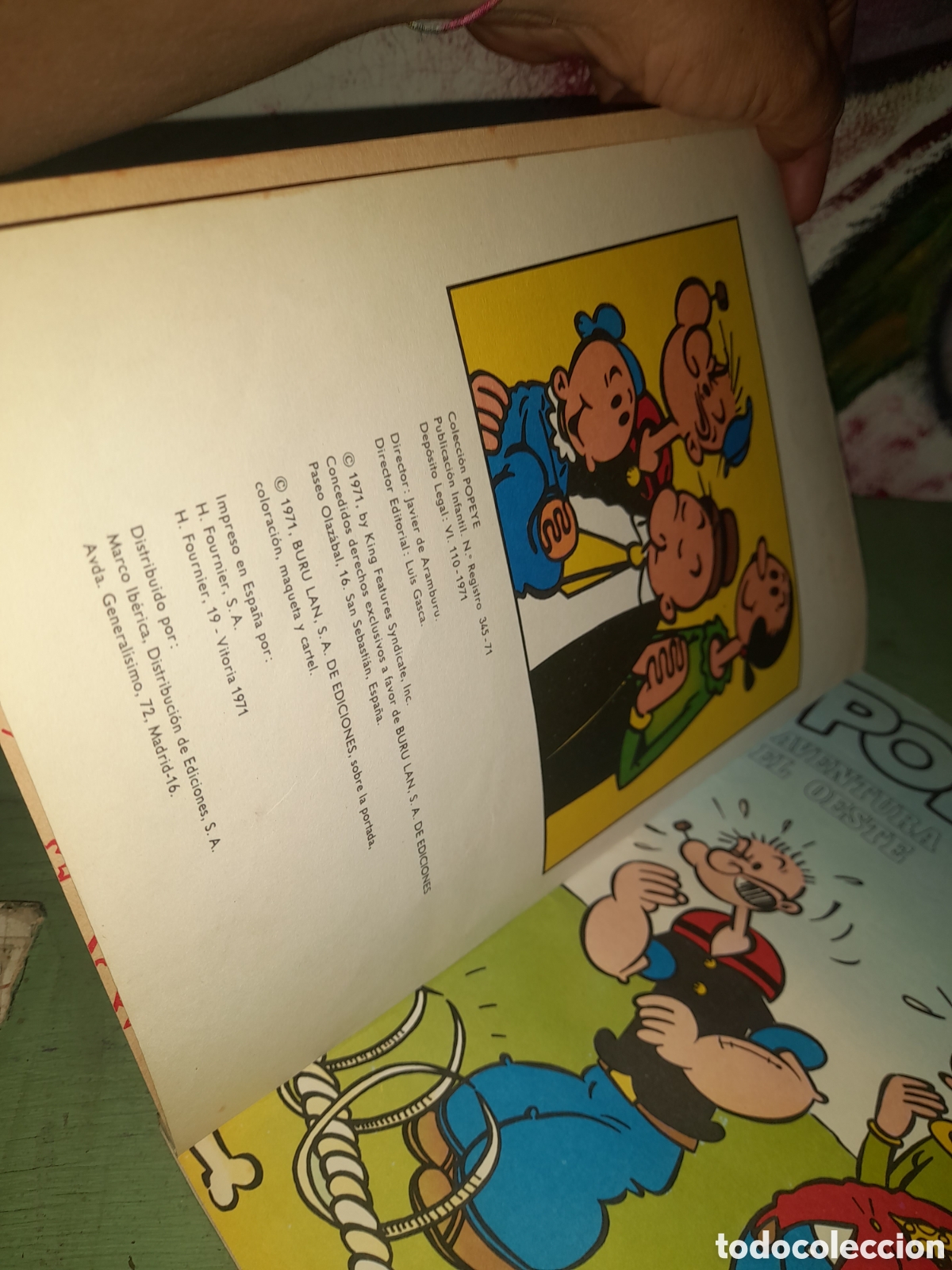 C&oacute;mics: Popeye ,n&uacute;mero 6 a&ntilde;o 1971 - Foto 7