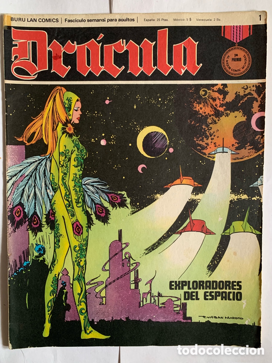 C&oacute;mics: Dracula N&ordm;1 Buru Lan Comics Editorial Burulan 1971 - Foto 1