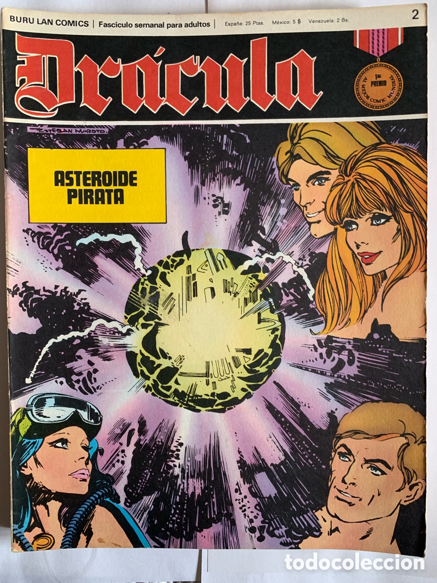 C&oacute;mics: Dracula N&ordm;2 Buru Lan Comics Editorial Burulan 1971 - Foto 1