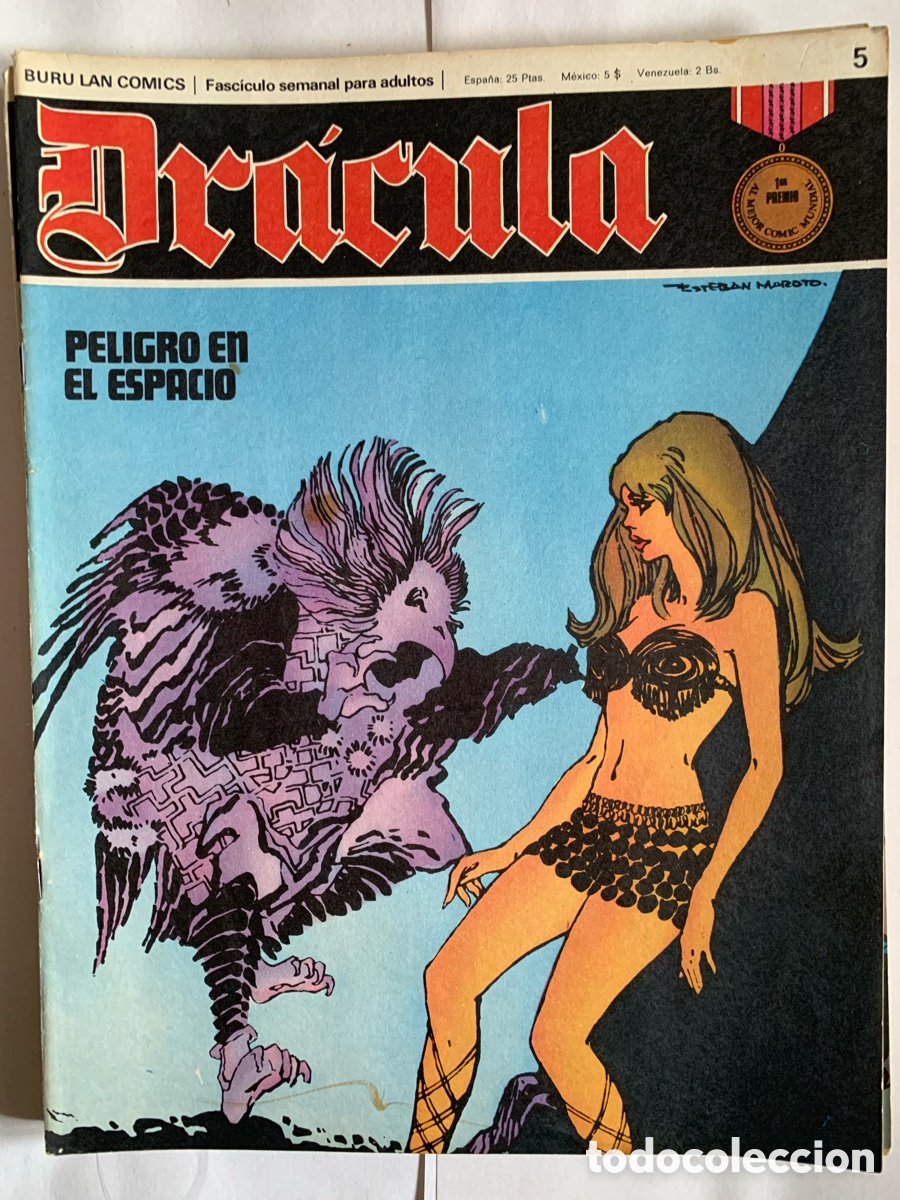 C&oacute;mics: Dracula N&ordm;5 Buru Lan Comics Editorial Burulan 1971 - Foto 1