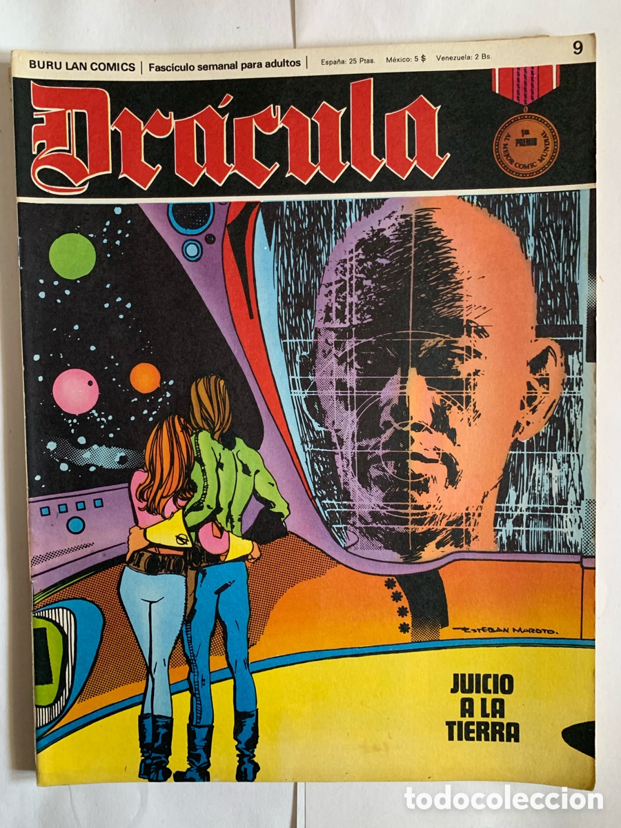 C&oacute;mics: Dracula N&ordm;9 Buru Lan Comics Editorial Burulan 1971 - Foto 1