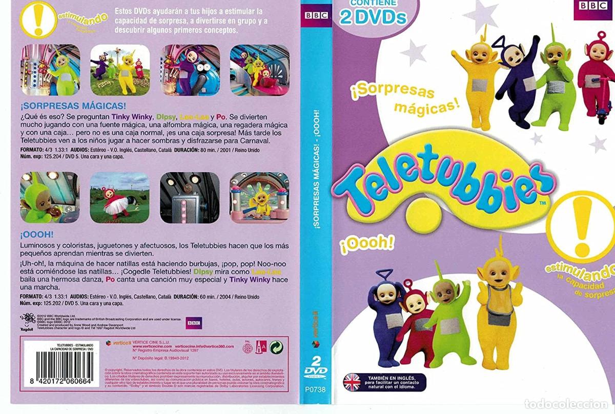 C&oacute;mics: Teletubbies 2 DVD Sorpresas M&aacute;gicas Oooh!