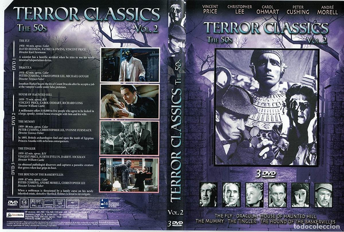 Fumetti: Terror Classics Vol. 2 - 3 DVD (6 films) Spanish and English Audio [DVD]