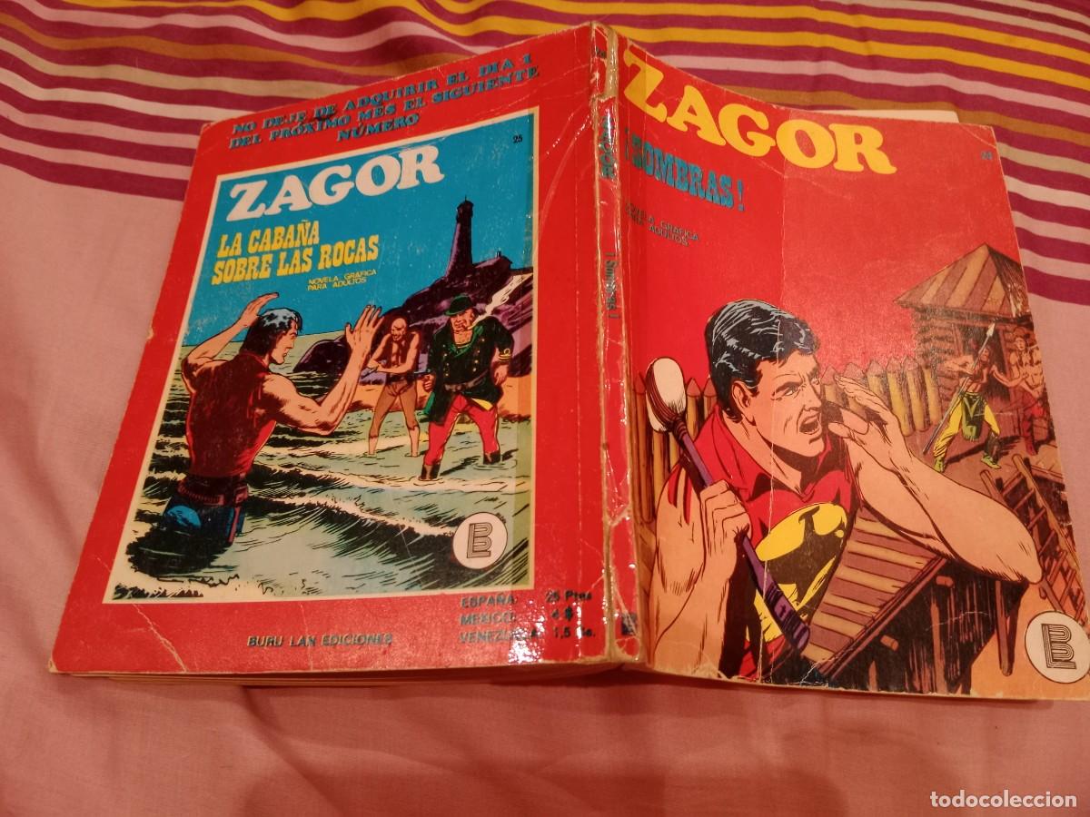 C&oacute;mics: ZAGOR N&ordm;24 - SOMBRAS - EDITORIAL BURULAN - Foto 1