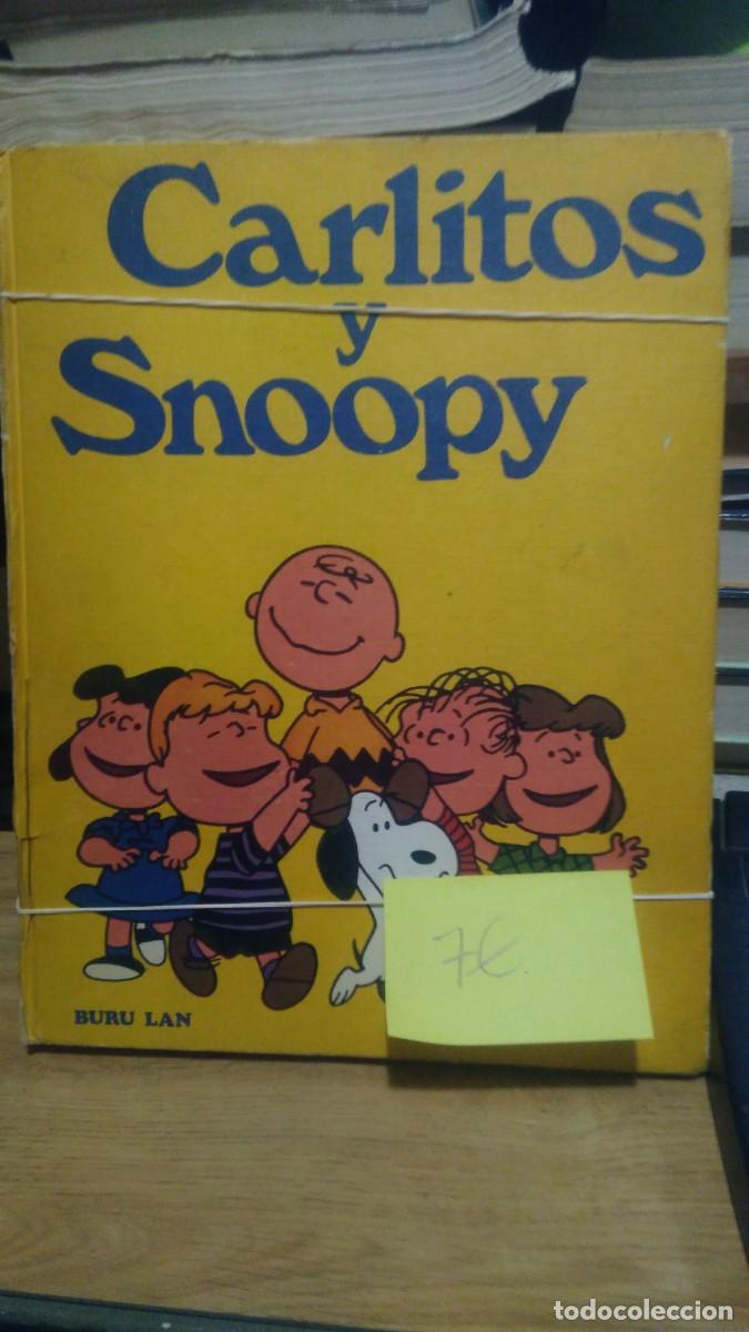 C&oacute;mics: Carlitos y Snoopy -Charles m. Schulz. Ed. Buru Lan - Foto 1