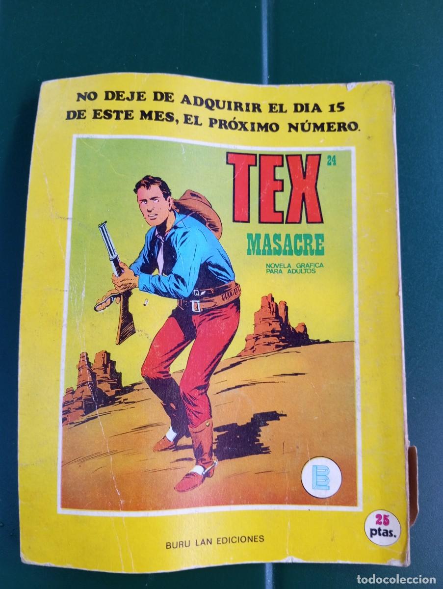 C&oacute;mics: TEX WILLER, BURU LAN EDICIONES, 1971, N 23 - Foto 2