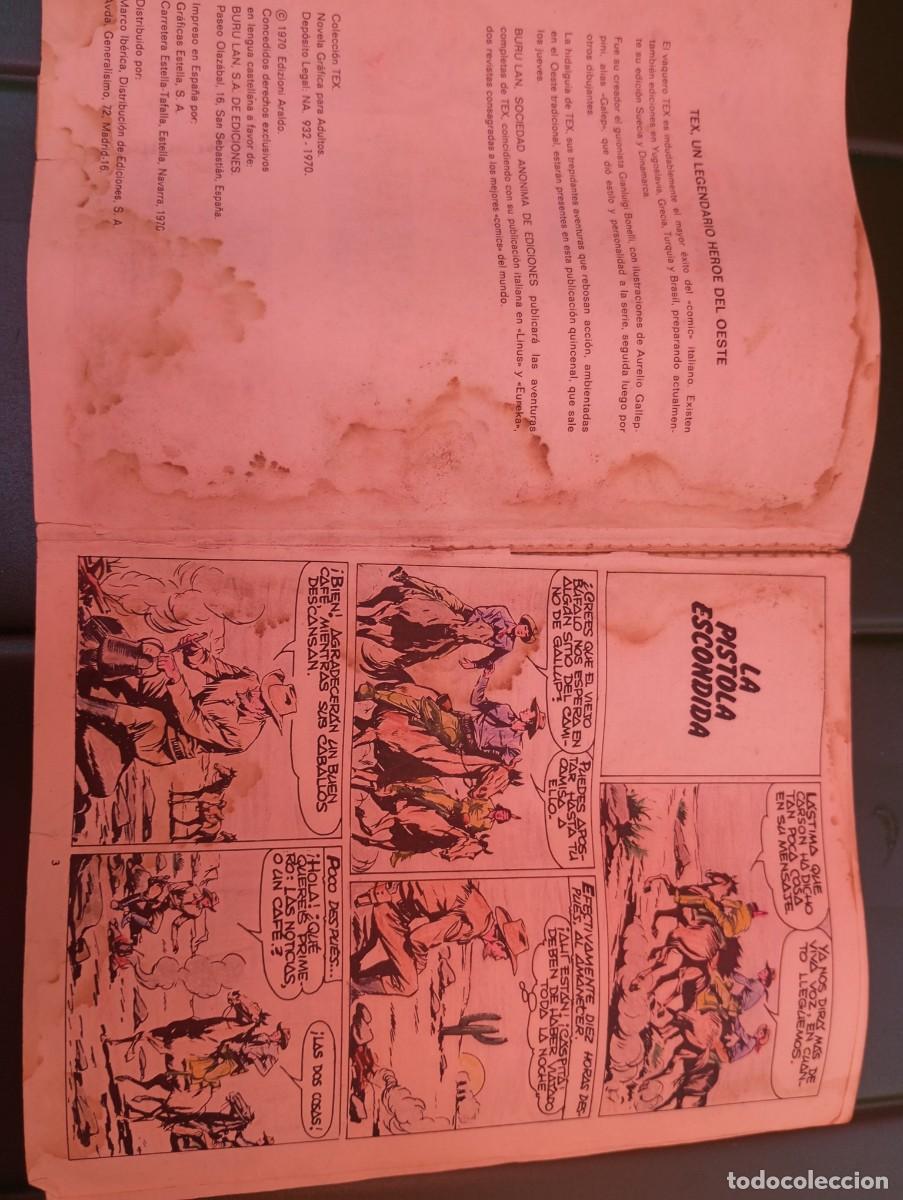 C&oacute;mics: TEX WILLER, BURU LAN EDICIONES, 1970, N 7 - Foto 3