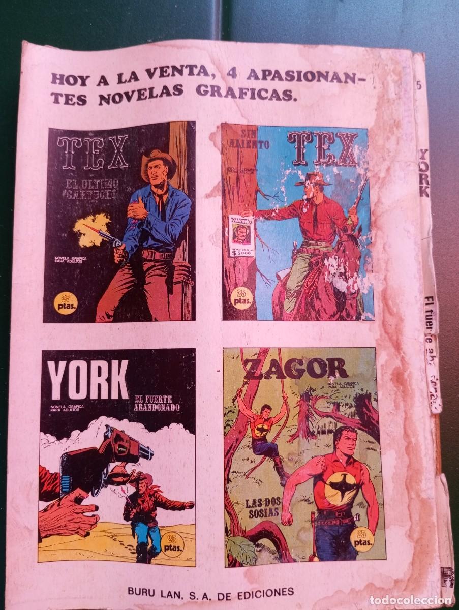 C&oacute;mics: COMIC YORK, 1971, BURU LAN EDICIONES N 5 - Foto 2