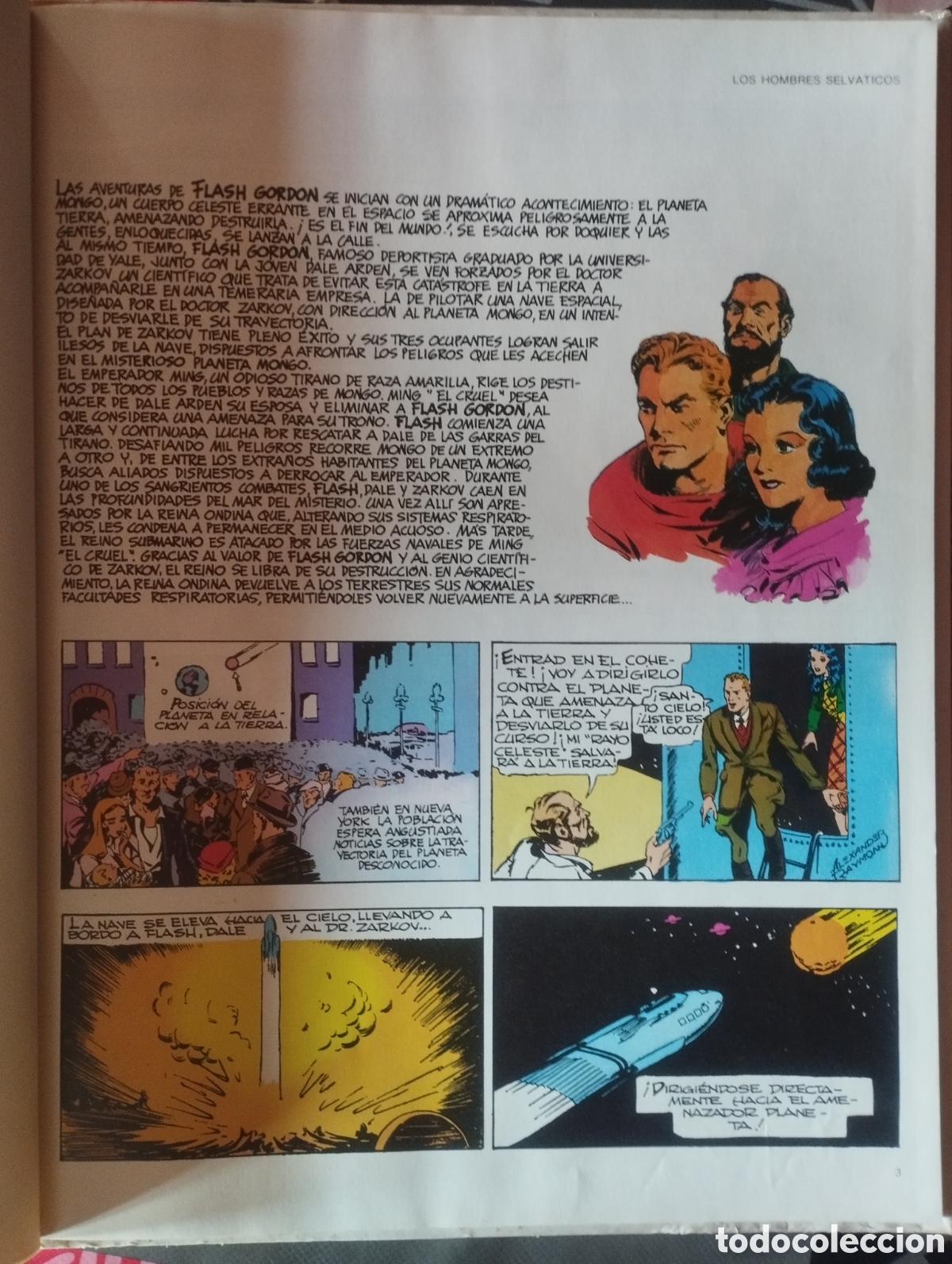 C&oacute;mics: Flash Gordon los hombres selv&aacute;ticos a&ntilde;o 83 - Foto 5