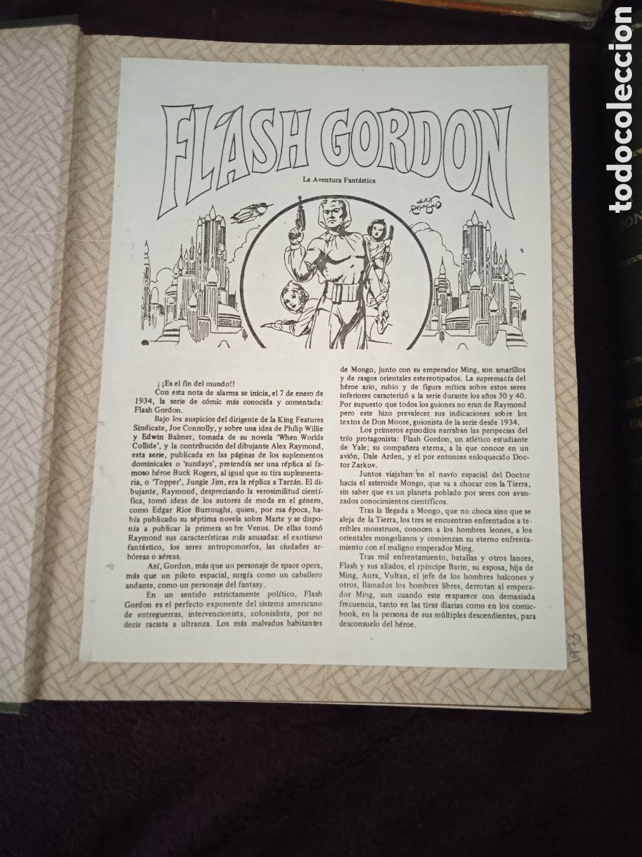 C&oacute;mics: HEROES DEL COMIC. FLASH GORDON.- LOTE DE 3 TOMOS -ED. BURULAN EDICIONES. - Foto 2