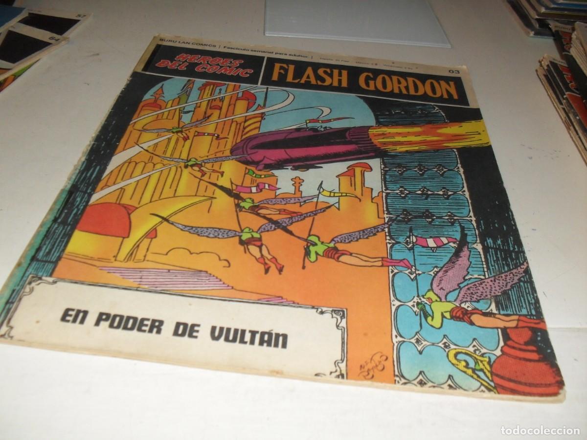 C&oacute;mics: FLASH GORDON N&ordm; 03 EN PODER DE VULTAN,DIBUJA ALEX RAYMOND,(DE 128).BURU LAN,1971 - Foto 1