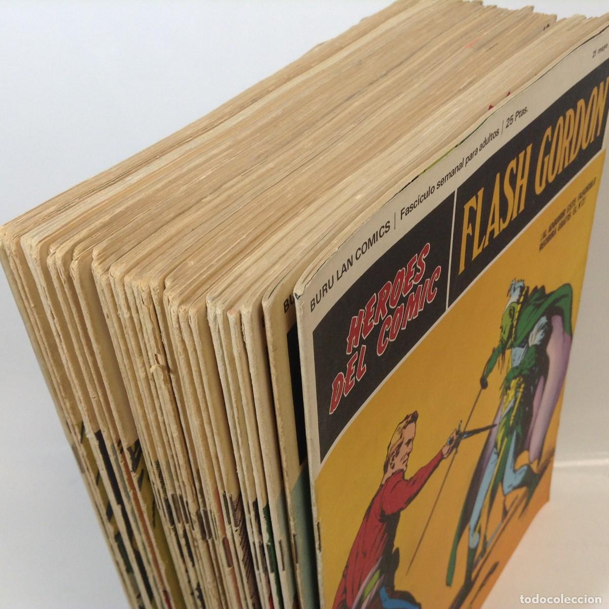 C&oacute;mics: HEROES DEL COMIC: FLASH GORDON - LOTE DE 38 NUMEROS (1971) **BURU LAN COMICS** - Foto 3