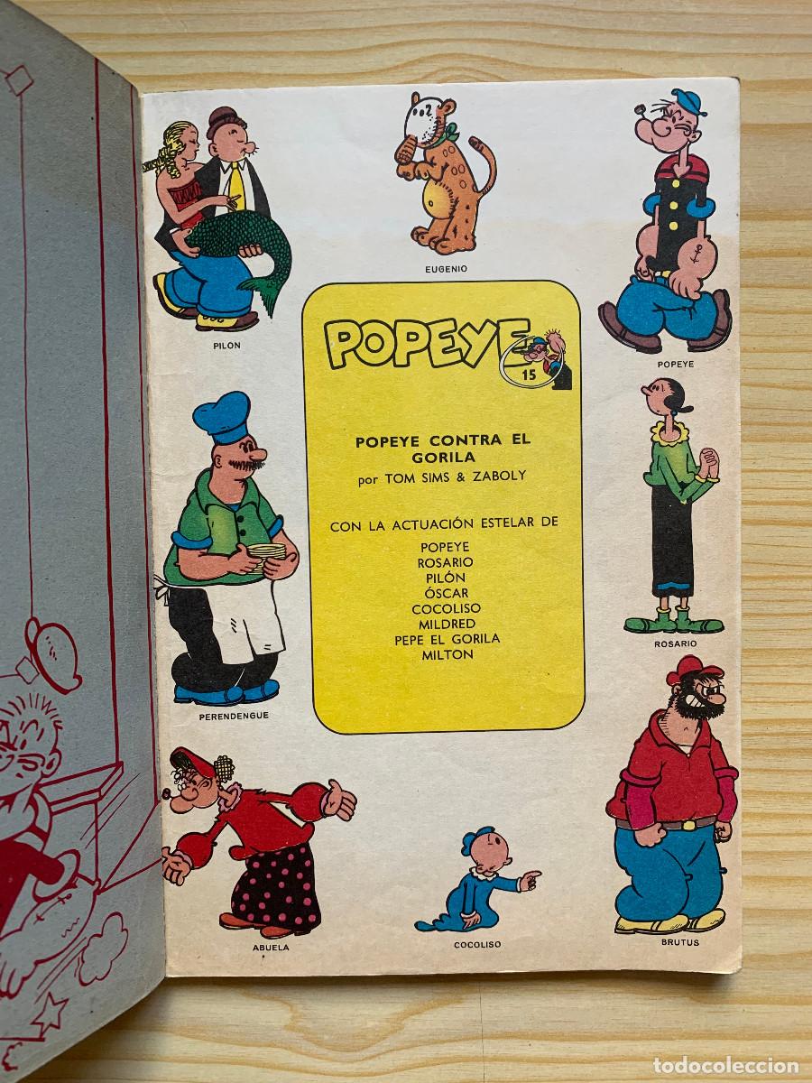 C&oacute;mics: Popeye n&ordm; 15 - Contra el Gorila - Foto 3