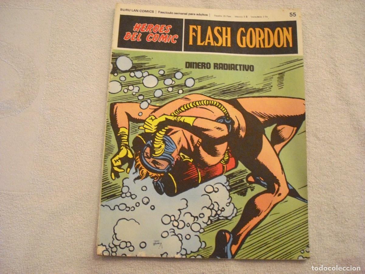 C&oacute;mics: HEROES DEL COMIC. FLASH GORDON N. 55 - Foto 1