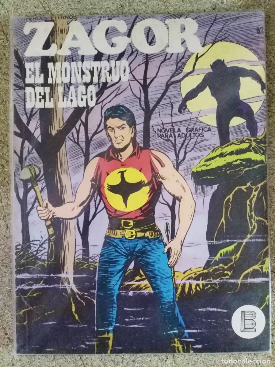 C&oacute;mics: Zagor.Numero 52.El Monstruo Del Lago.Burulan - Foto 1