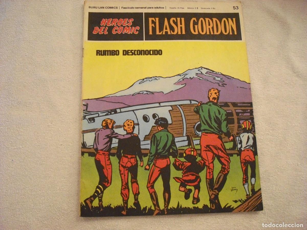 C&oacute;mics: HEROES DEL COMIC. FLASH GORDON N. 53 , RUMBO DESCONOCIDO - Foto 1