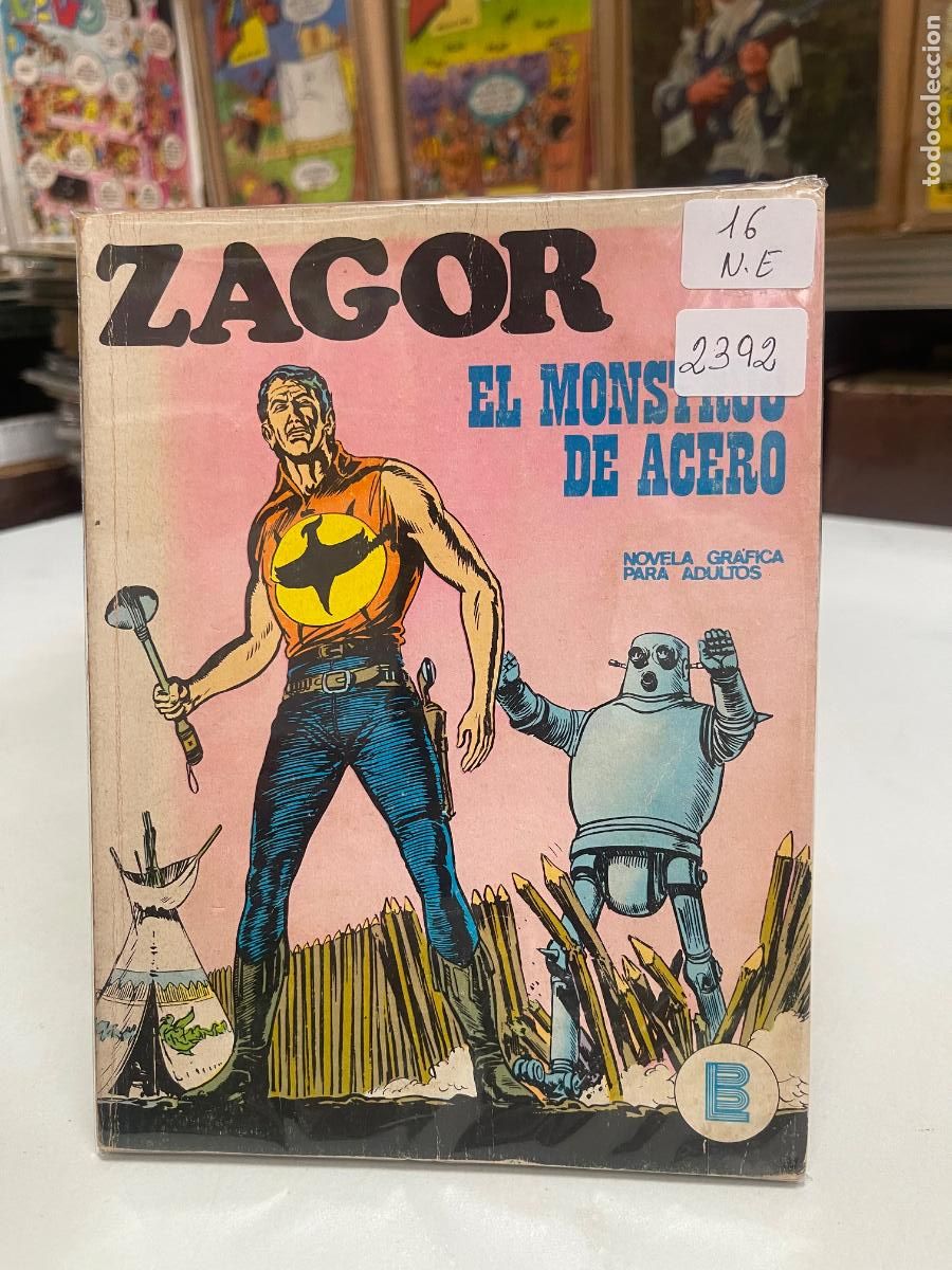 C&oacute;mics: ZAGOR EDITORIAL BURU LAN NUMERO 16 NORMAL ESTADO - Foto 1