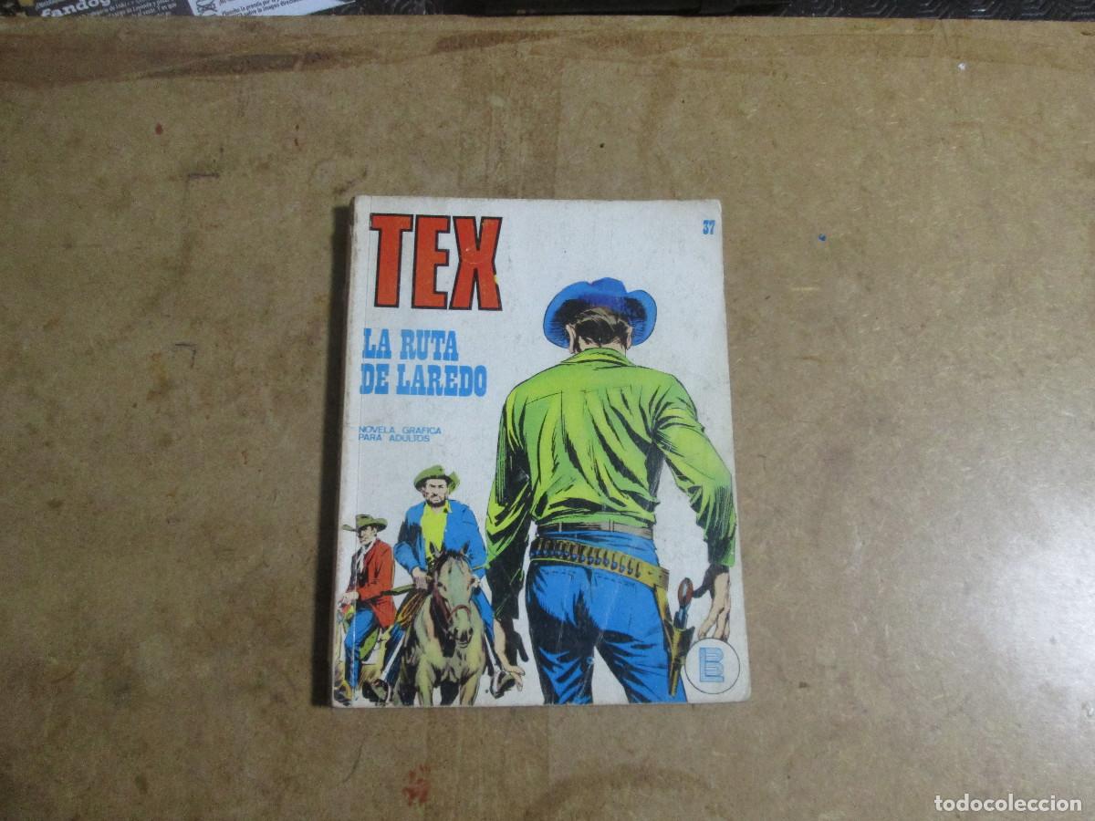 C&oacute;mics: tex n&ordm; 37, la ruta de Laredo, buru lan - Foto 1