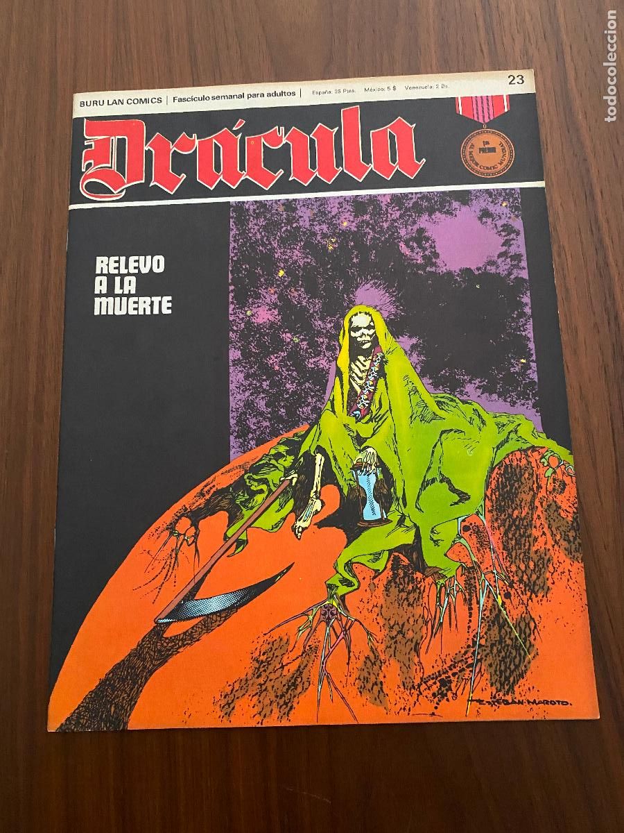 C&oacute;mics: DRACULA N&ordm; 23 , EDITORIAL BURU LAN - Foto 1