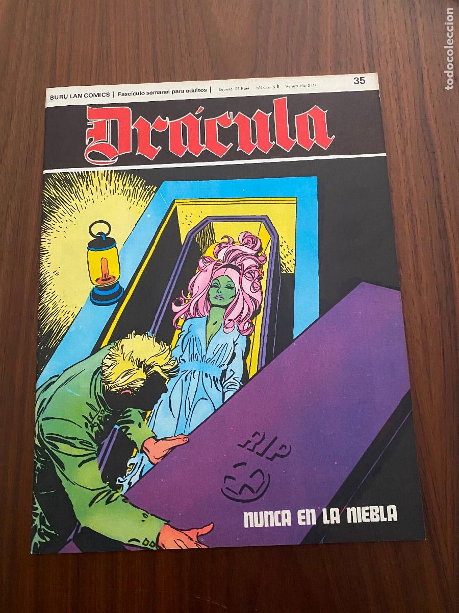 C&oacute;mics: DRACULA N&ordm; 35 , EDITORIAL BURU LAN - Foto 1