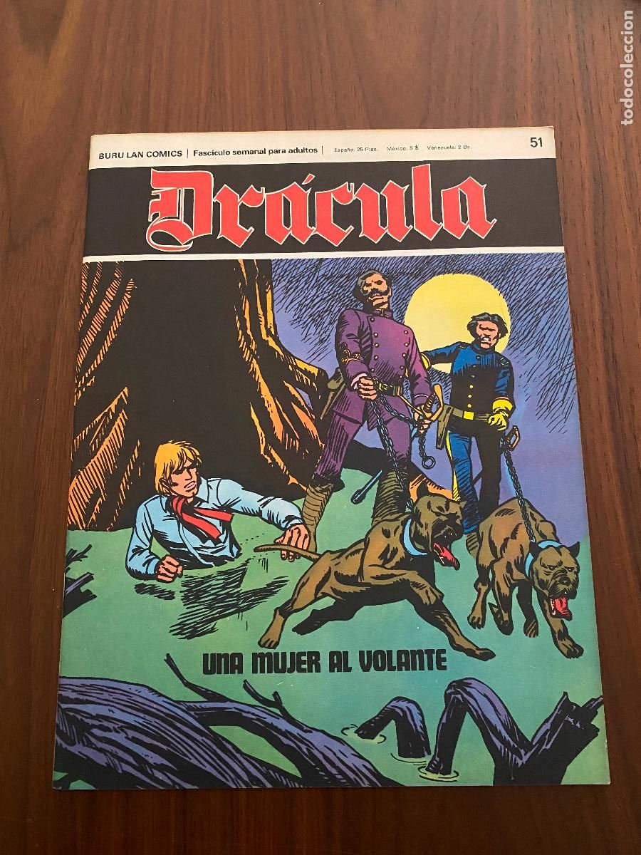 C&oacute;mics: DRACULA N&ordm; 51 , EDITORIAL BURU LAN - Foto 1