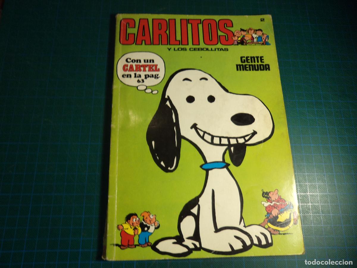 C&oacute;mics: Carlitos. N&ordm; 2. Buru Lan. Con se&ntilde;ales de uso. (Ref. 17-B) - Foto 1