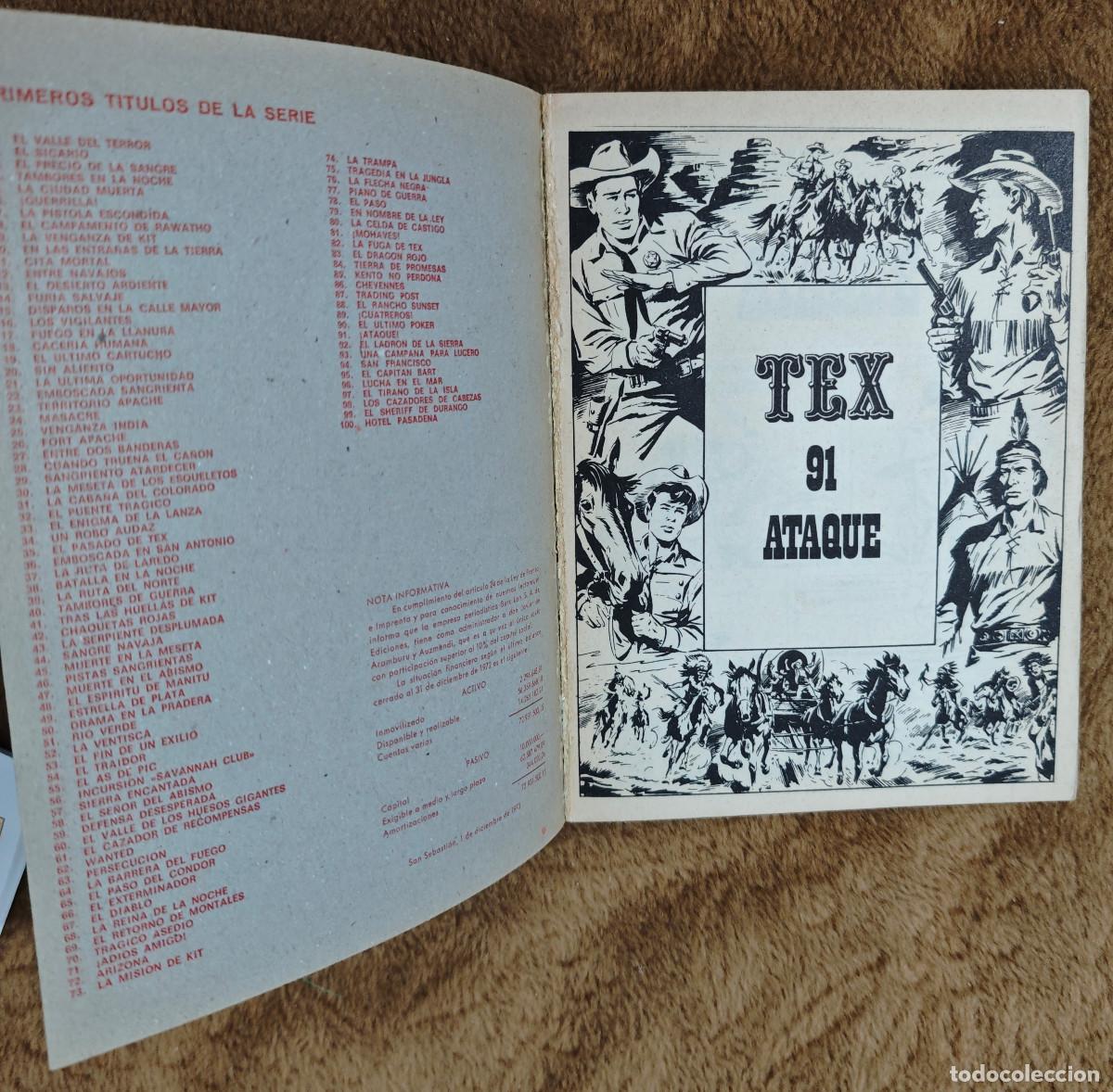C&oacute;mics: TEX n&ordm; 91 (Buru Lan 1974) - Foto 2