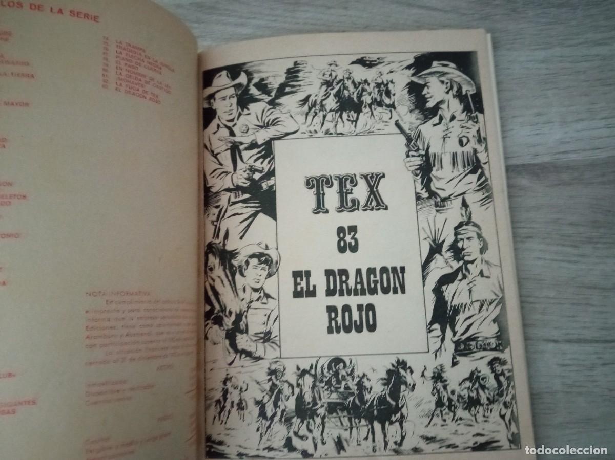 C&oacute;mics: TEX N&ordm; 83, EL DRAG&Oacute;N ROJO - Foto 3