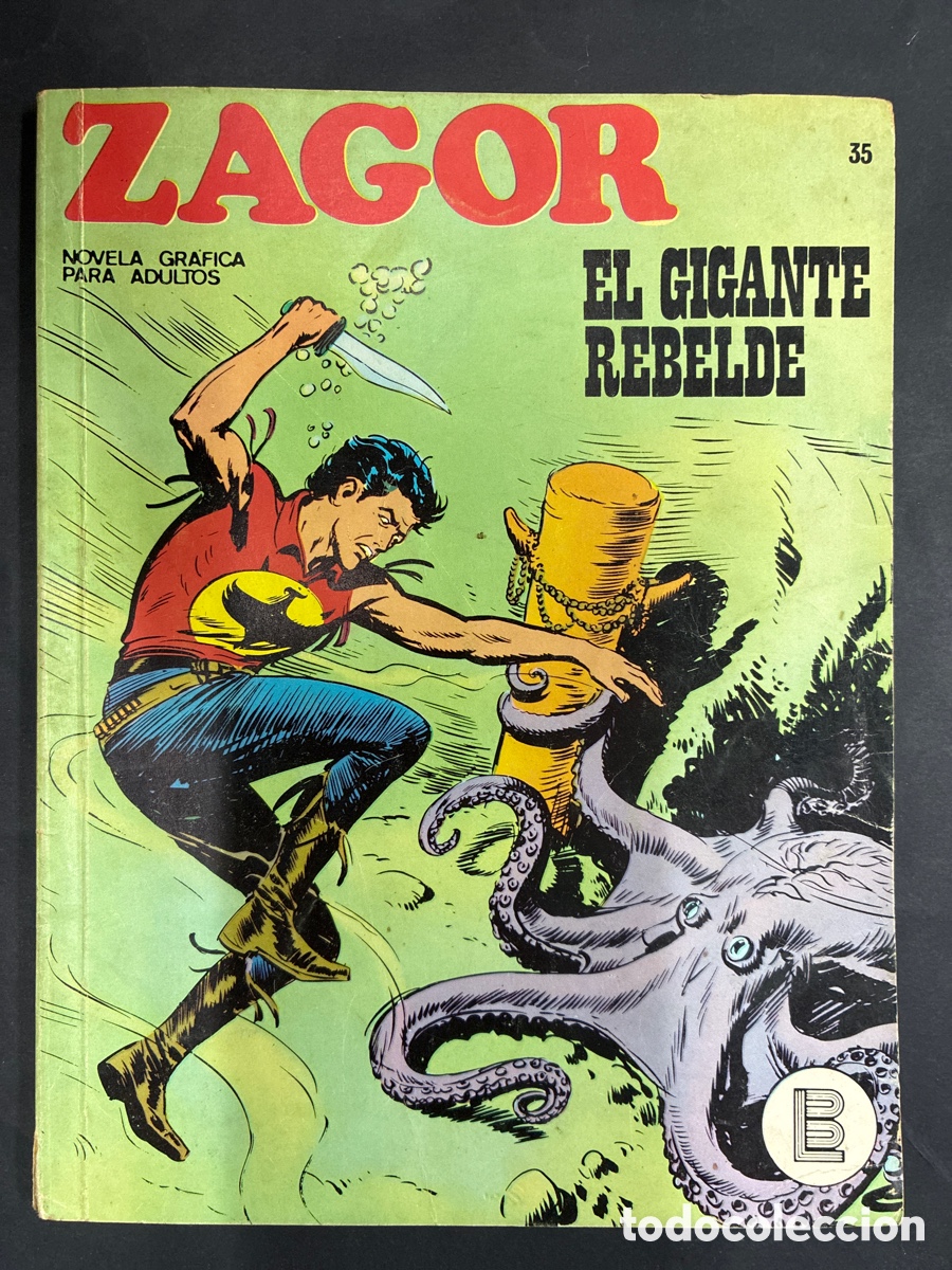 C&oacute;mics: COMIC ZAGOR N&ordm; 35 DE LA COLECCION EDITORIAL BURULAN - Foto 1