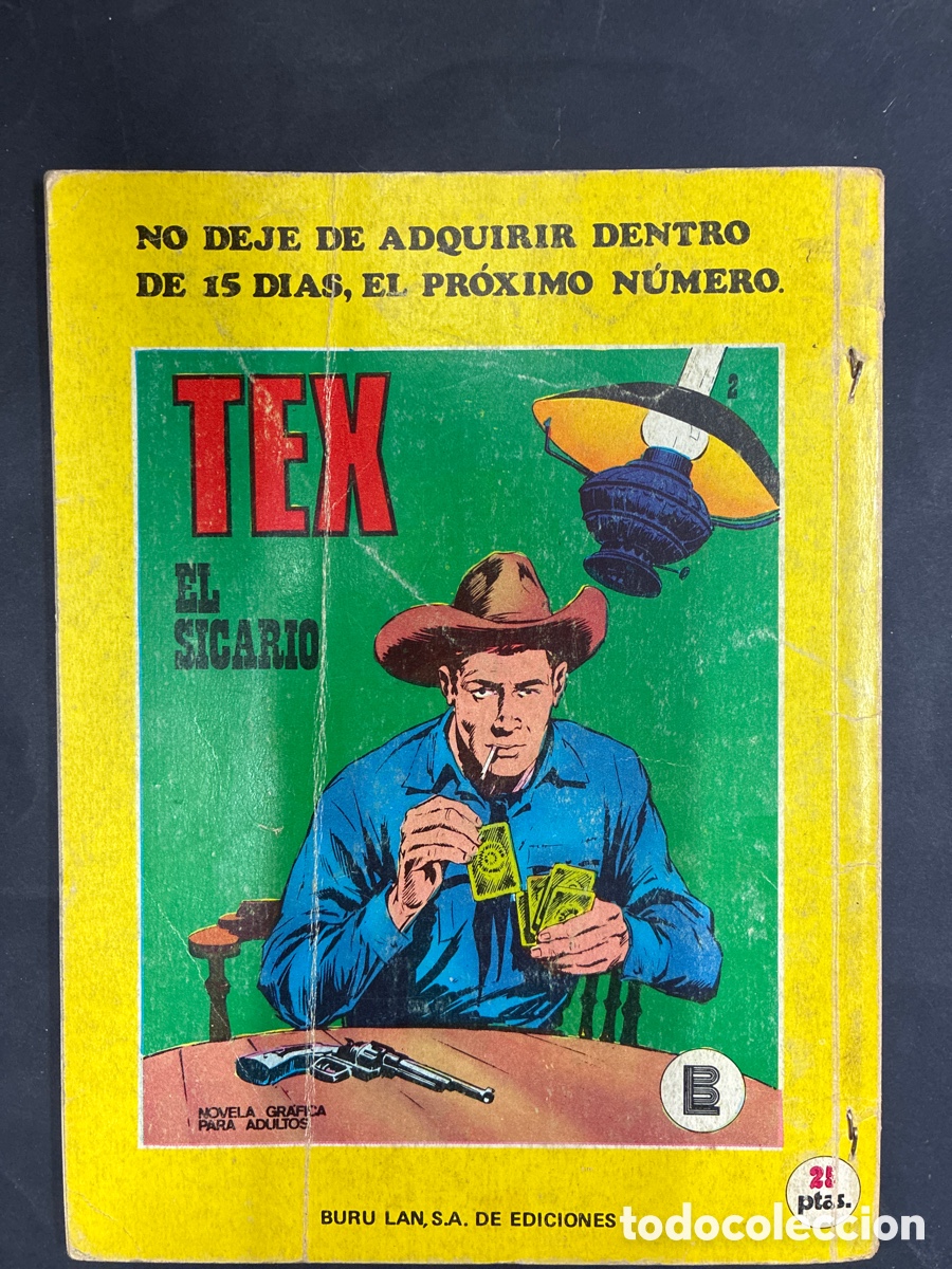 C&oacute;mics: COMIC TEX N&ordm; 1 DE LA COLECCION EDITORIAL BURULAN - Foto 2