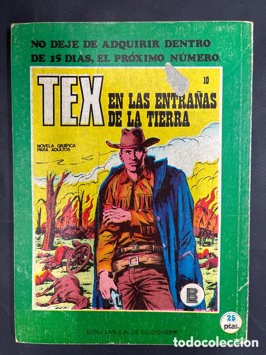 C&oacute;mics: COMIC TEX N&ordm; 9 DE LA COLECCION EDITORIAL BURULAN - Foto 2