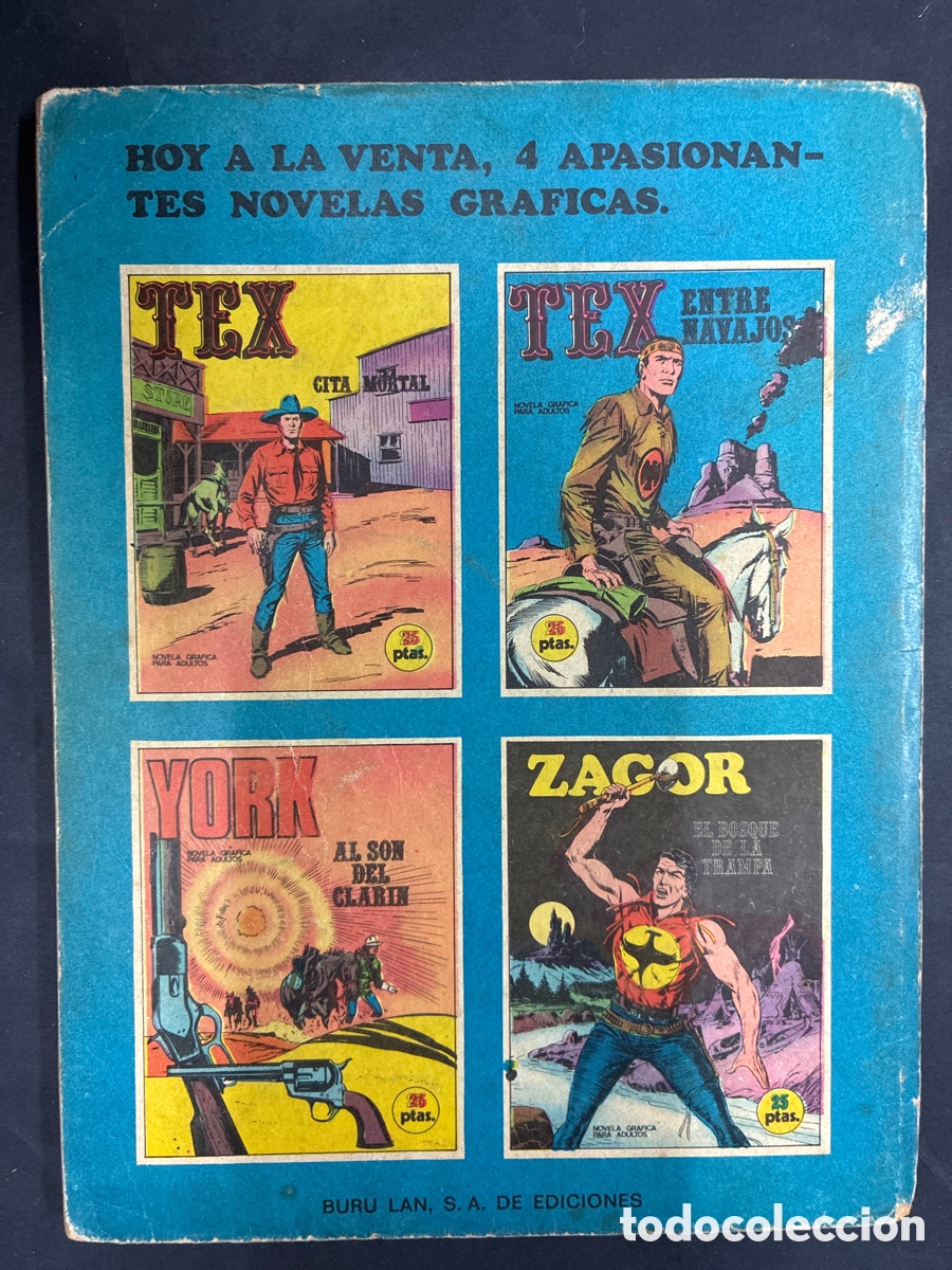 C&oacute;mics: COMIC TEX N&ordm; 12 DE LA COLECCION EDITORIAL BURULAN - Foto 2