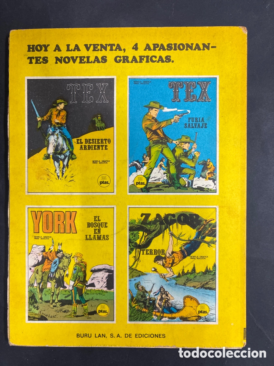 C&oacute;mics: COMIC TEX N&ordm; 13 DE LA COLECCION EDITORIAL BURULAN - Foto 2
