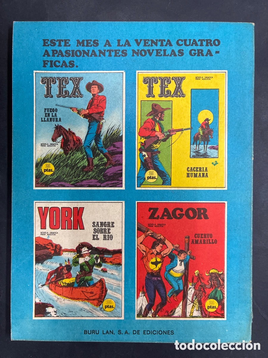 C&oacute;mics: COMIC TEX N&ordm; 17 DE LA COLECCION EDITORIAL BURULAN - Foto 2