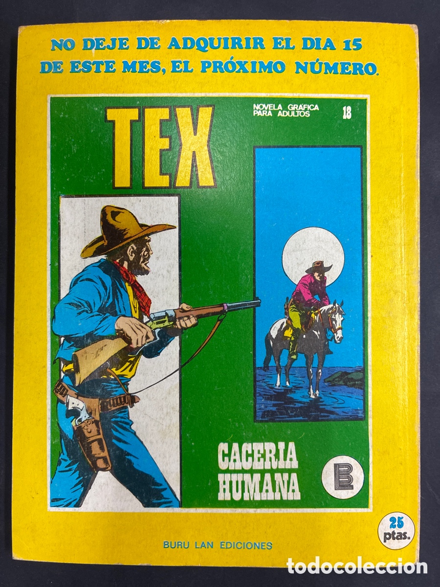 C&oacute;mics: COMIC TEX N&ordm; 17 DE LA COLECCION EDITORIAL BURULAN - Foto 2