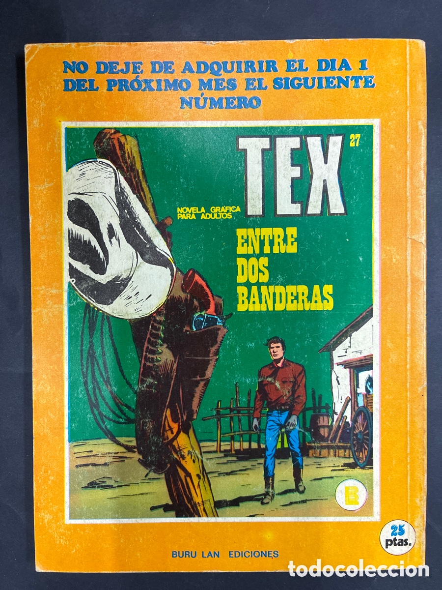 C&oacute;mics: COMIC TEX N&ordm; 26 DE LA COLECCION EDITORIAL BURULAN - Foto 2