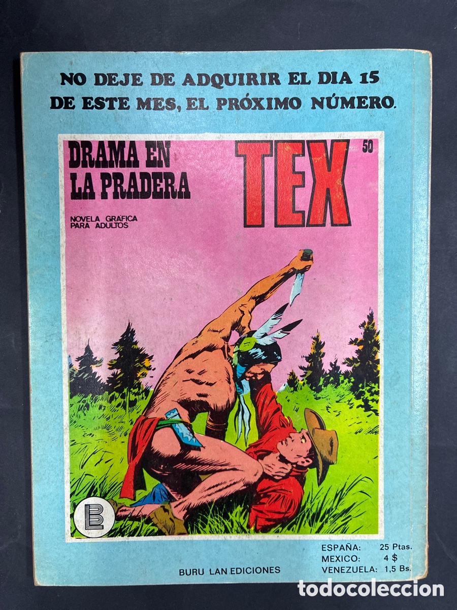 C&oacute;mics: COMIC TEX N&ordm; 49 DE LA COLECCION EDITORIAL BURULAN - Foto 2