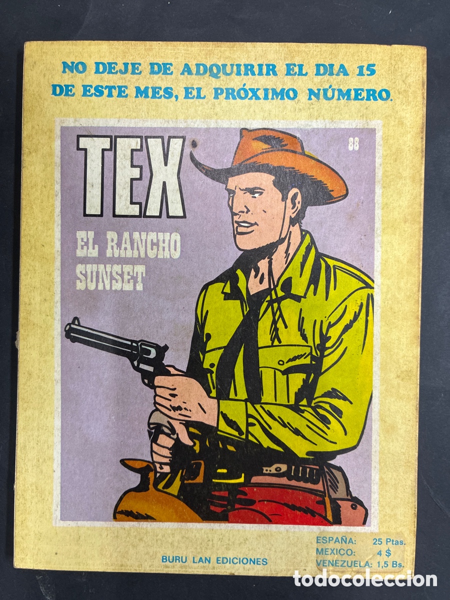 C&oacute;mics: COMIC TEX N&ordm; 87 DE LA COLECCION EDITORIAL BURULAN - Foto 2