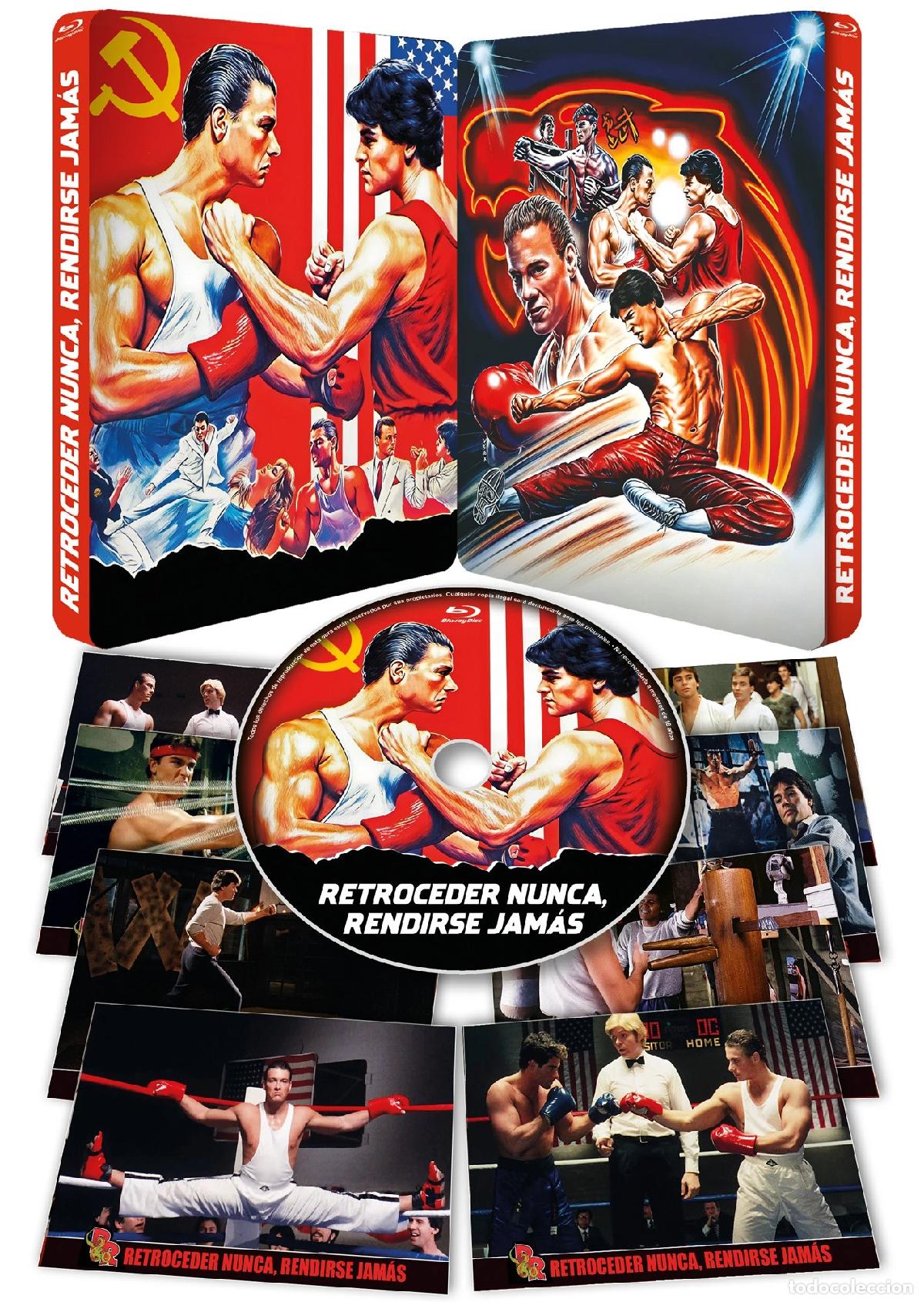 C&oacute;mics: Retroceder Nunca, Rendirse Jam&aacute;s (Steelbook, edici&oacute;n limitada con 8 postales) [Blu-ray] (1986) No Re