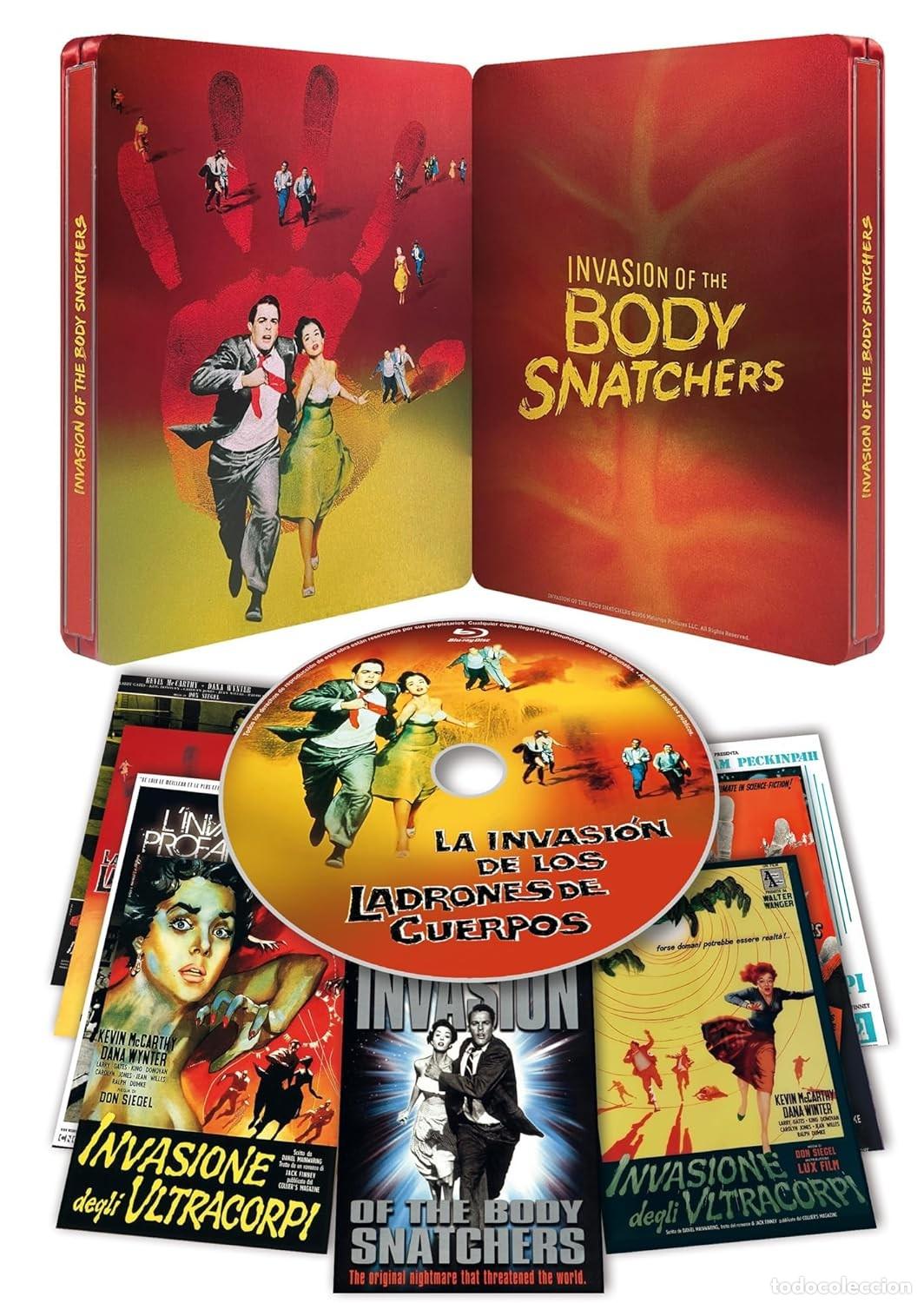 C&oacute;mics: La Invasi&oacute;n De Los Ladrones De Cuerpos (Edici&oacute;n especial Limitada y numerada, Steelbook con 8 postal