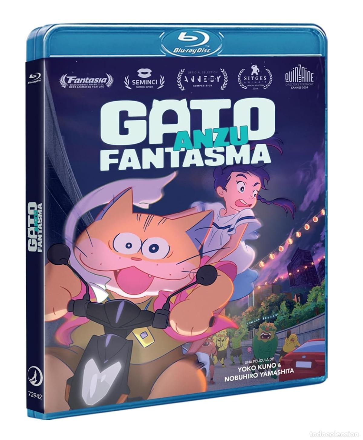 Comics: Anzu, Gato Fantasma (Pel&iacute;cula) [Blu-ray] (2024) Bakeneko Anzu-chan