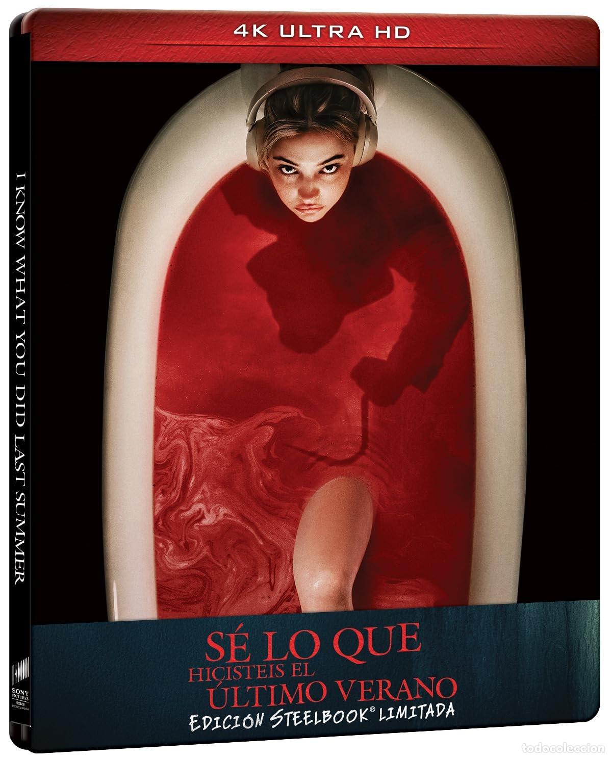 C&oacute;mics: S&eacute; Lo Que Hicisteis El &Uacute;ltimo Verano (2025) (Steelbook) [4K UHD] (2025) I Know What You Did Last Sum