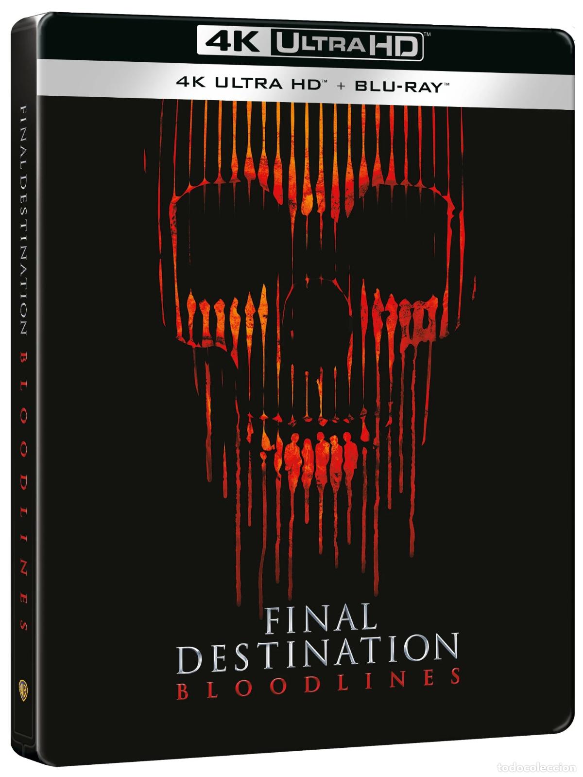C&oacute;mics: Destino Final: Lazos De Sangre (Steelbook) [4K UHD, Blu-ray] (2025) Final Destination: Bloodlines