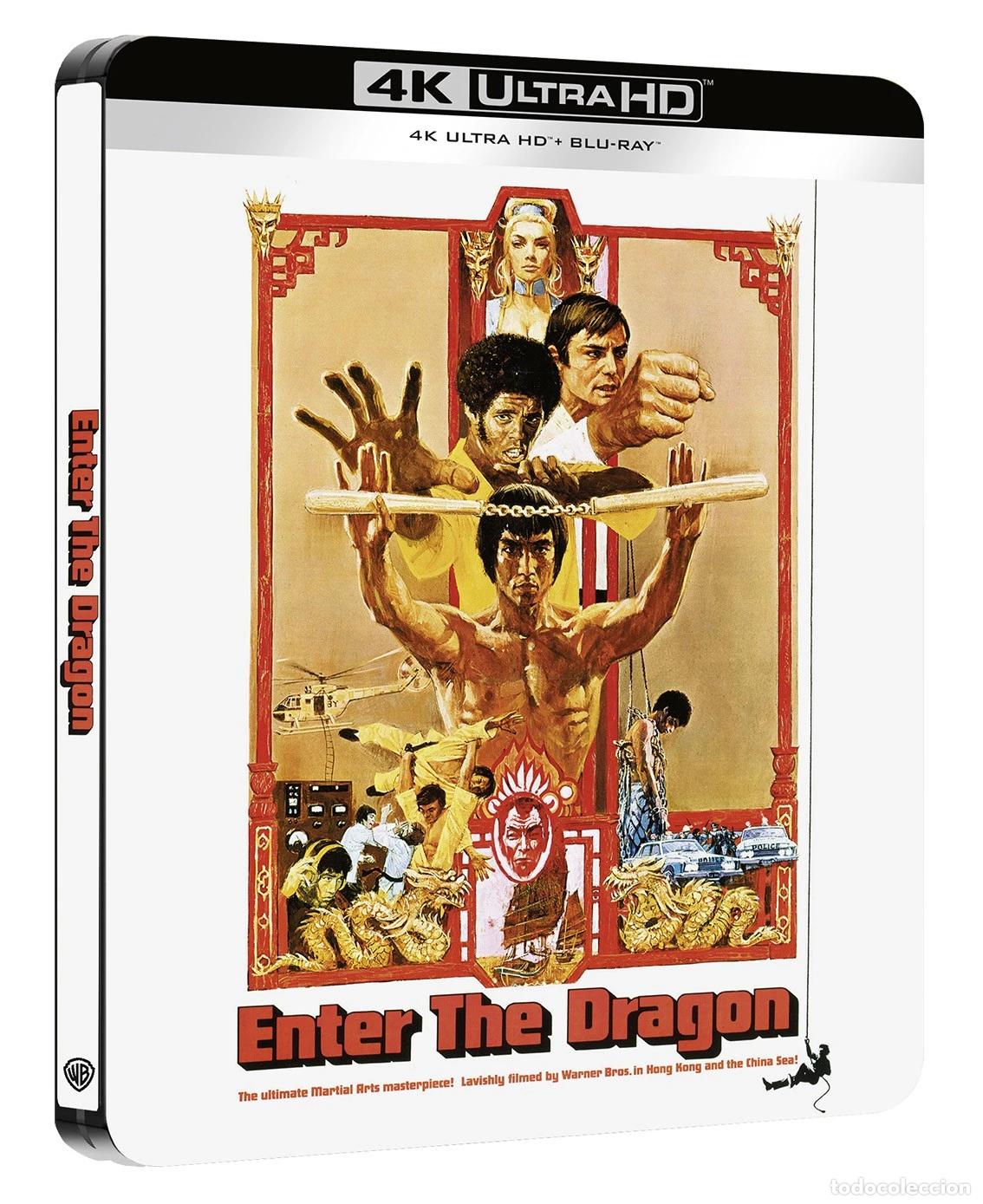 C&oacute;mics: Operaci&oacute;n Drag&oacute;n (Steelbook) [4K UHD, Blu-ray] (1973) Enter the Dragon